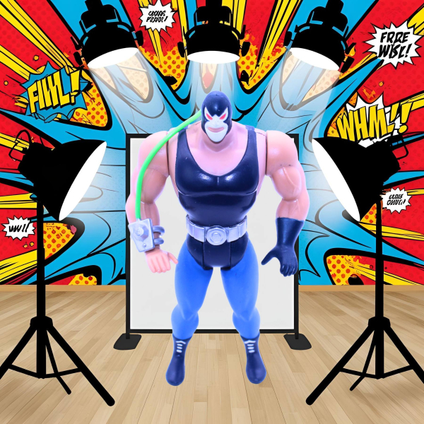 Bane – Batman Animated Series Figur (Kenner 1994, lose) | Hoppla Stuff